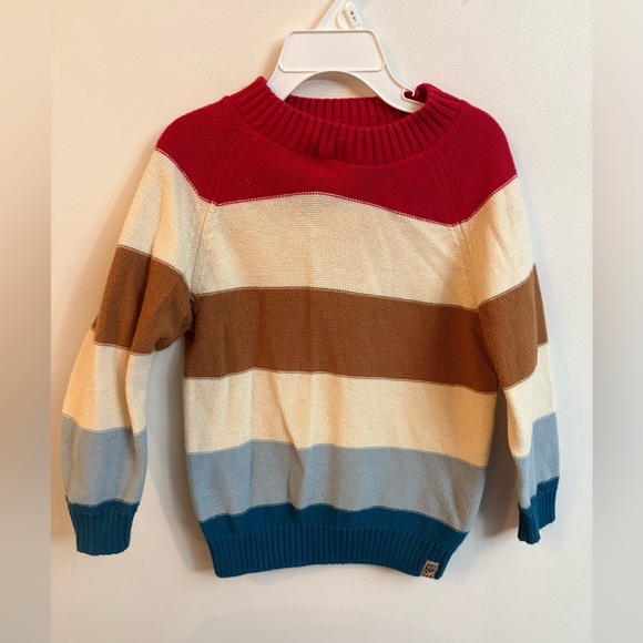 Souris Mini Other - Souris mini Striped Multicolor kids Sweater 4 years